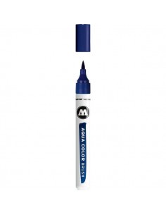 Rotulador punta pincel azul primario, MOLOTOW