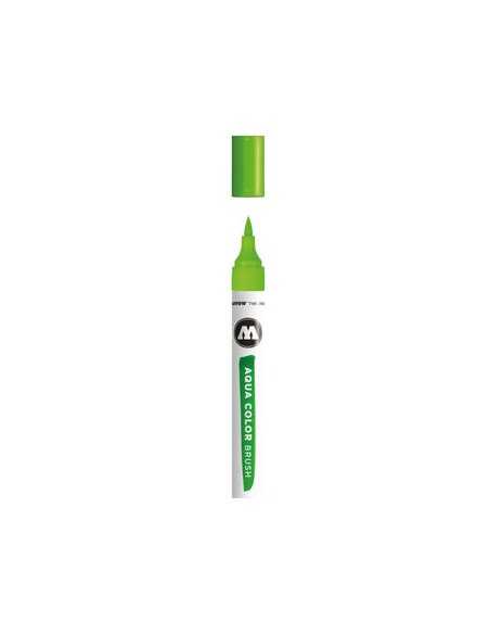 Rotulador punta pincel verde claro, MOLOTOW