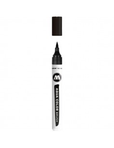 Rotulador punta pincel negro, MOLOTOW