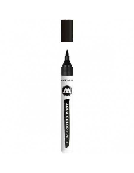 Rotulador punta pincel negro, MOLOTOW