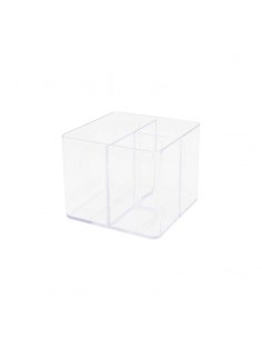 Organizador pequeño cristal C/3 divisiones