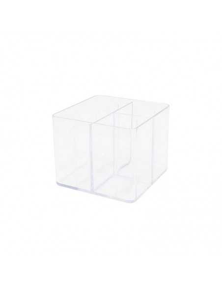Organizador pequeño cristal C/3 divisiones