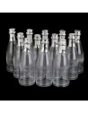 Botella de champan plata de decoración c/5 unid