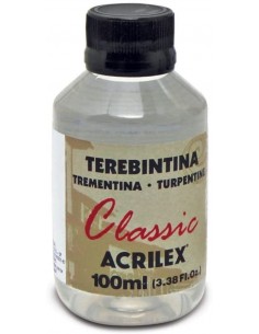 Terebintina 100ml, ACRILEX