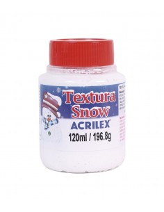 Pintura efecto nieve 120 ml - ACRILEX