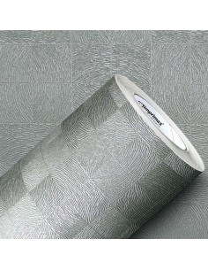 Vinilo adhesivo metalic firenze plata 1.06 x mt, IMPRIMAX