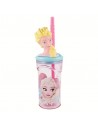 Vaso figurita 3D fronze floral