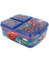 Sandwichera multicompartimiento Spiderman.