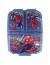 Sandwichera multicompartimiento Spiderman.