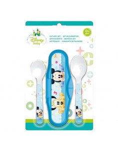 Set de cubiertos Mickey.