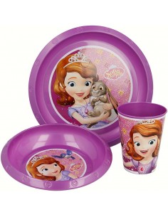 Set de 3 platos SOFIA.