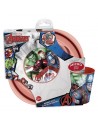 Set de 3 platos AVENGERS.
