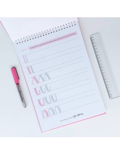 Cuaderno de Lettering by Gab