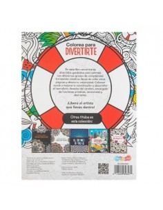 Libreta para colorear- Dreams Art