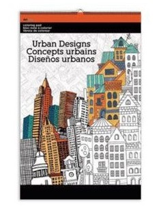 Libreta para colorear- Diseños urbanos, ART ZONE