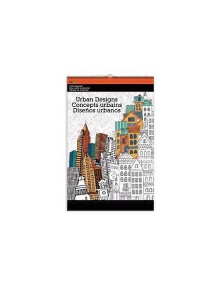 Libreta para colorear- Diseños urbanos, ART ZONE