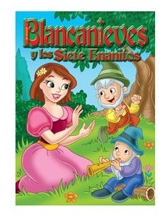 Libro para colorear- Blancanieves y los siete enanitos, Vision Street