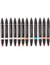 PRISMACOLOR Marcadores Manga Doble Punta 12 Unidades
