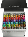 Mega box 60 rotuladores + 3 blender, KARIN MARKERS