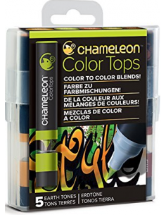 Set de rotuladores- Tonos tierra, CHAMELEON