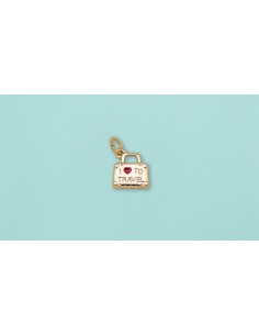 Colgante I Love To Travel para Cuaderno Inteligente