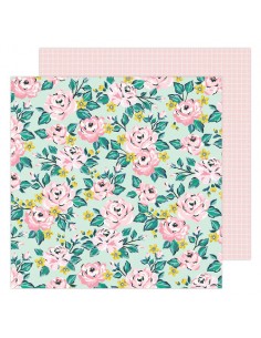 Bloc de papel - Blooming Flowers, AMERICAN CRAFT