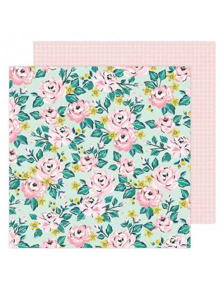 Bloc de papel - Blooming Flowers, AMERICAN CRAFT