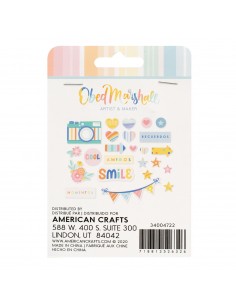 Figuras acrílicas adhesivas, AMERICAN CRAFTS