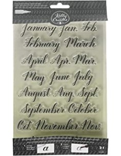 Set de sellos de los meses del año, AMERICAN CRAFTS