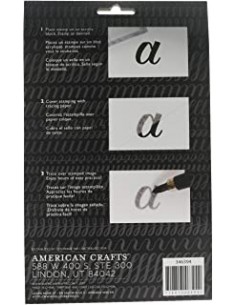 Set de sellos de los meses del año, AMERICAN CRAFTS