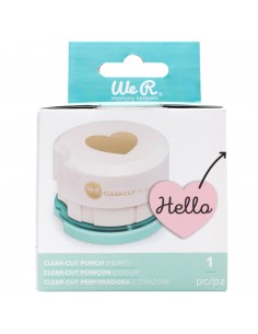 Perforadora y estampadora- Diseño Heart, WE R MEMORY