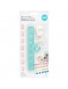 Perforador y plantilla para coser cintas, WE R MEMORY