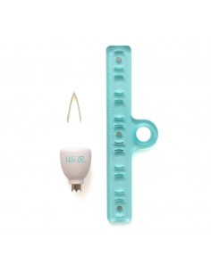 Perforador y plantilla para coser cintas, WE R MEMORY