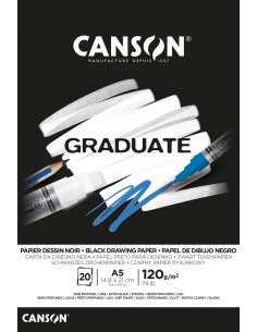 Bloc d/papel 20h A5 120gr, CANSON
