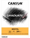 Bloc d/dibujo 20h A3 180gr, CANSON