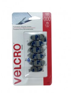 Sujetadores delgados unidos, VELCRO