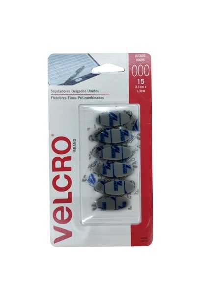 Sujetadores delgados unidos, VELCRO